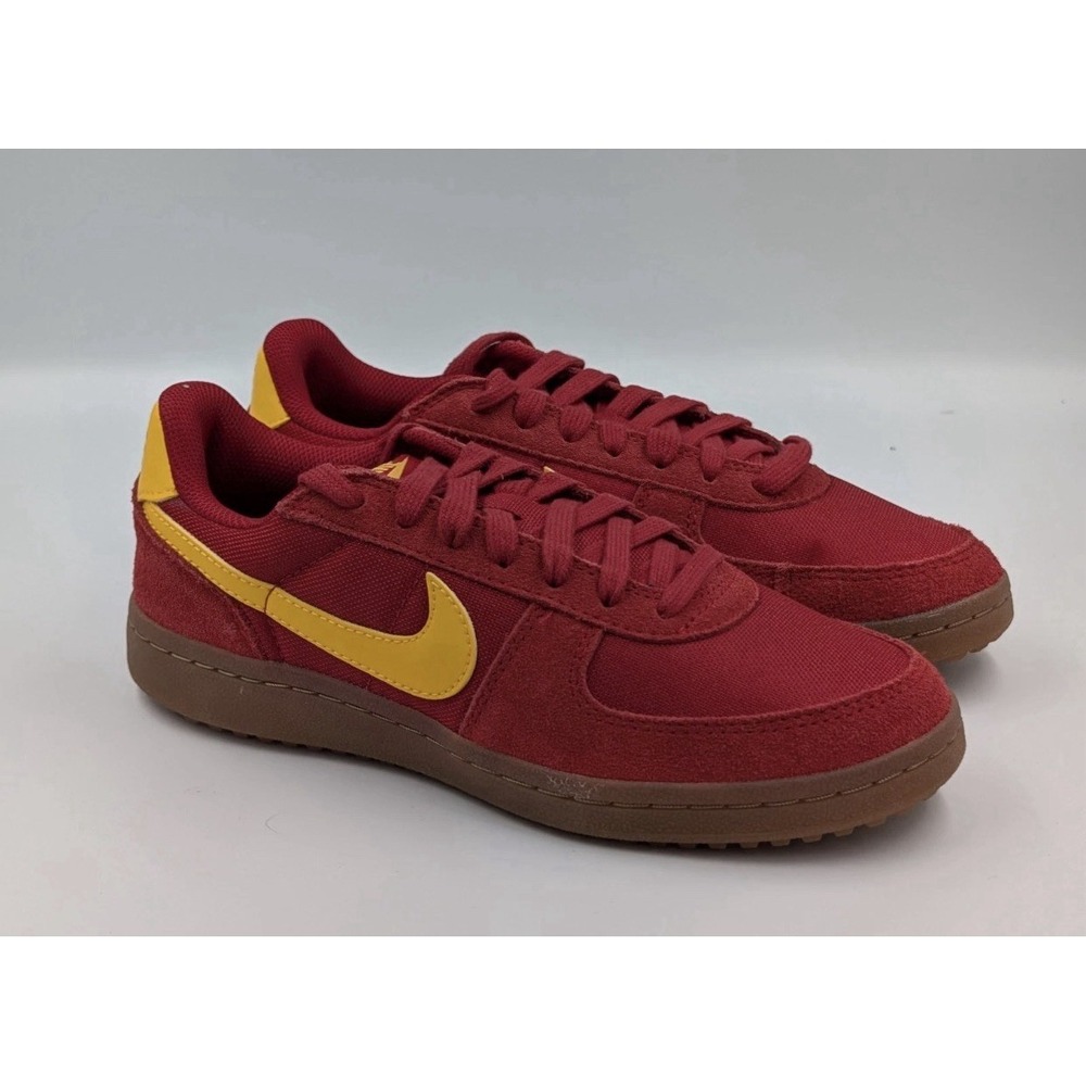 *NEW* Kids Size 4Y Nike Field General 82 GS Gym Red Team Gold Shoes IF0465-602‎